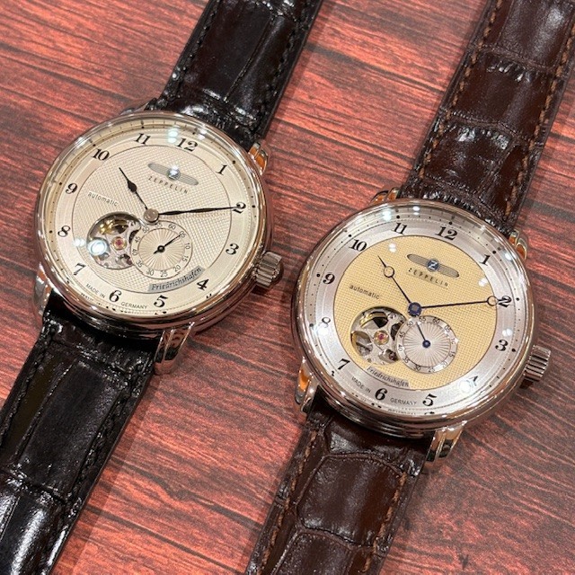 【つくば】ZEPPELINの機械式時計が入荷しました!