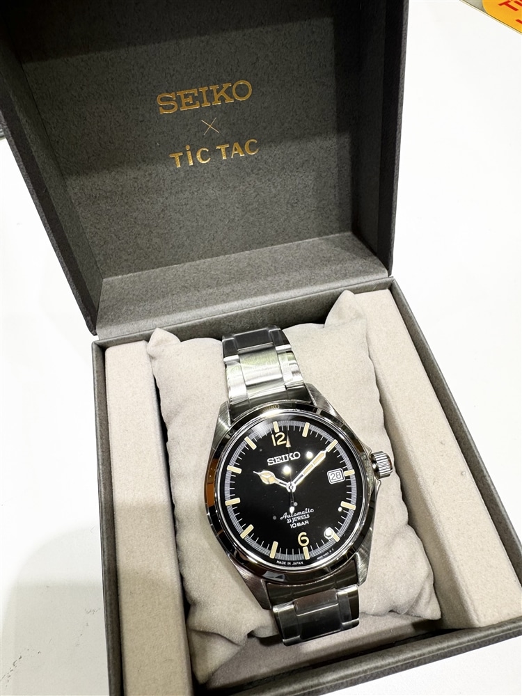 つくば店『SZSB006』SEIKOチック別注 人気のBK再入荷！