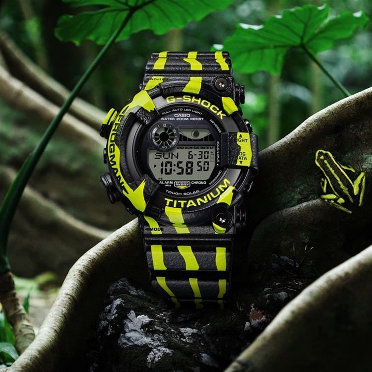 【G-SHOCK】限定「ミスジヤドクガエル」フロッグマン。抽選販売予約受付中！