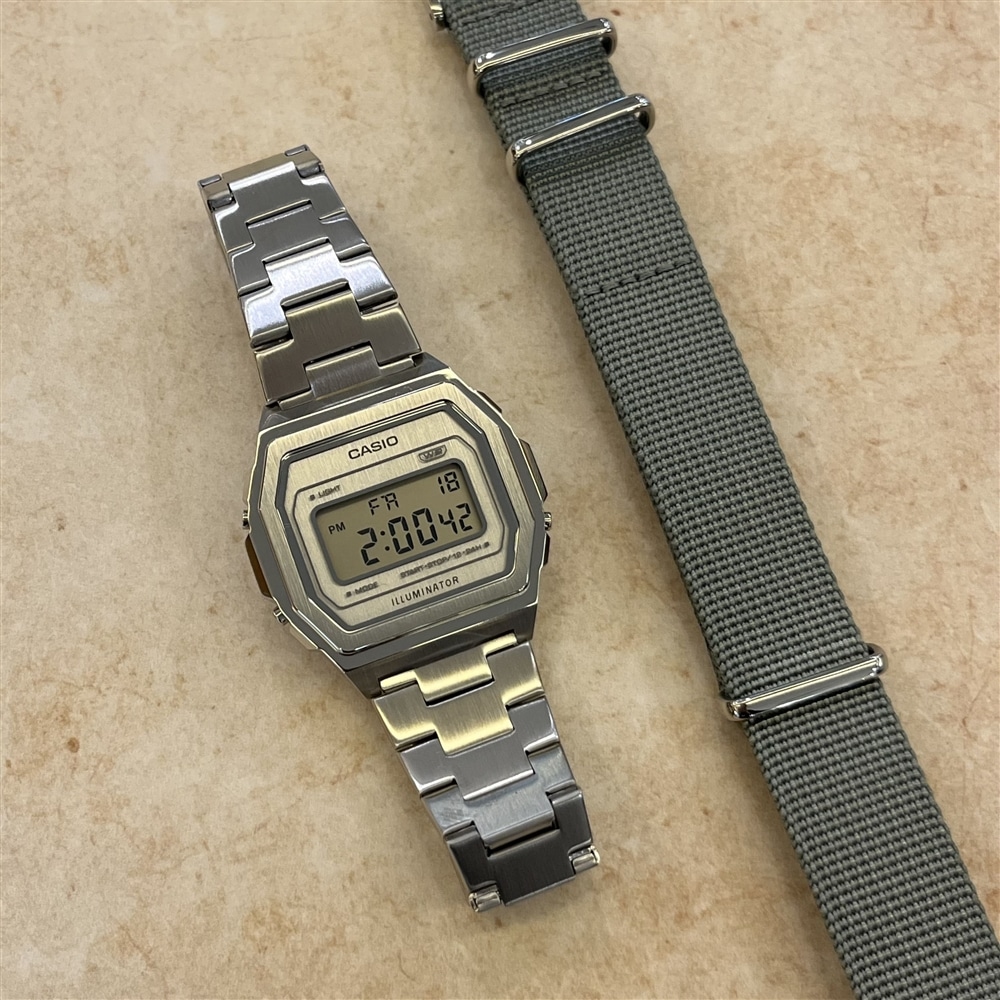 【CASIO】今しか手に入らない？上品なメタル“A1000DN-7JR”が再入荷しました！【福岡パルコ店】