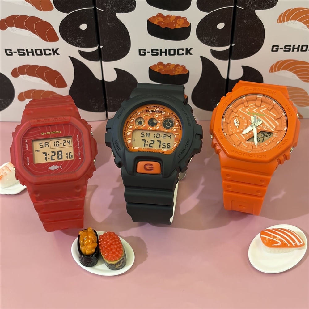 【G-SHOCK】日本食といえば！おいしい「お寿司」の腕時計はいかがですか？【福岡パルコ店】