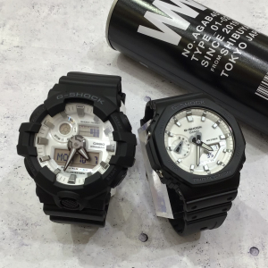 【G-SHOCK】ブラック&ブリリアントホワイトの新作登場！使いやすいモノクロカラー！