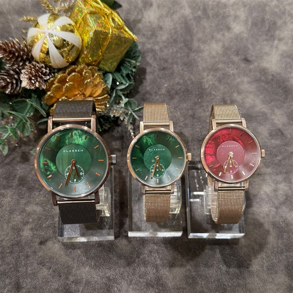 【KLASSE14】新作ウォッチが登場！クリスマスギフトにいかがでしょうか。