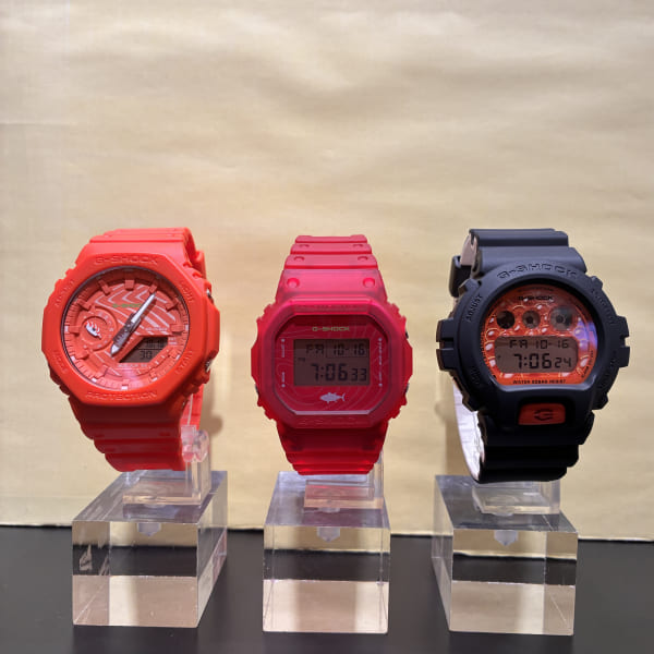 【G-SHOCK】まるでお寿司⁉ 新作のご紹介です!
