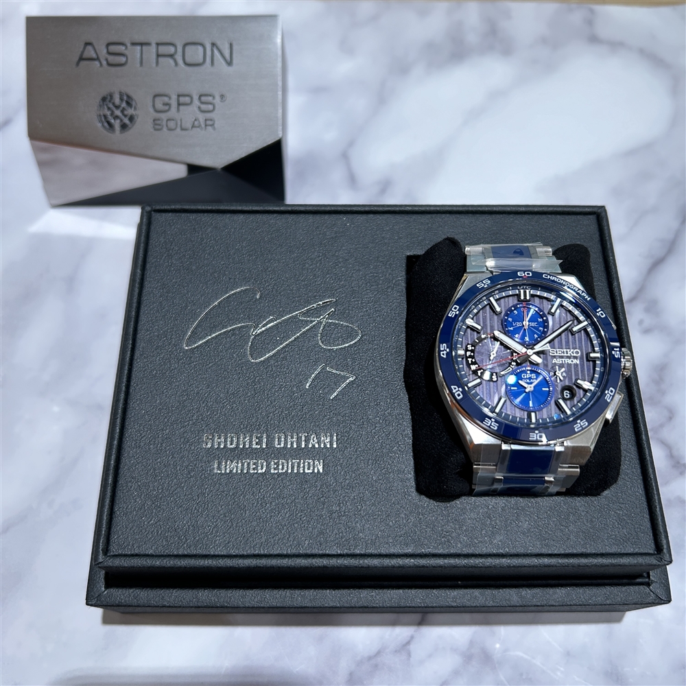 【大谷翔平2024年限定モデル】SEIKO ASTRON GPS大谷翔平モデルが入荷！！