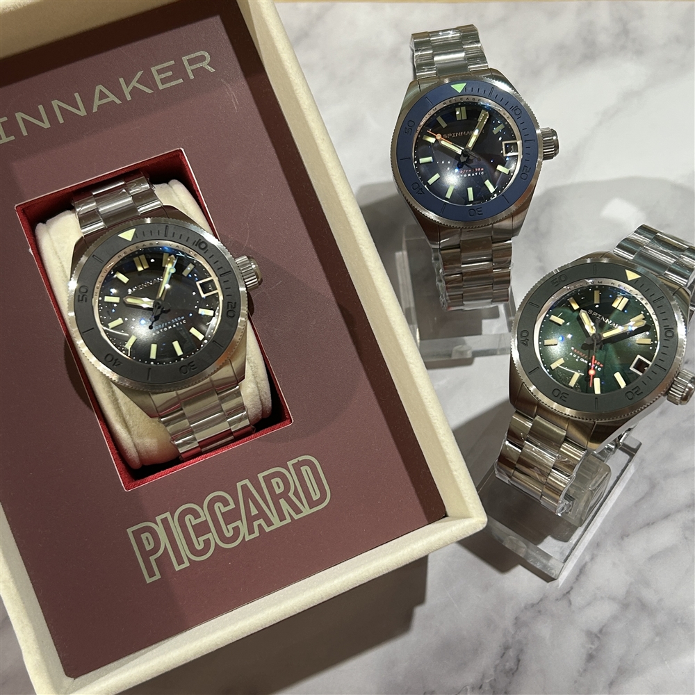 【SPINNAKER】本格ダイバーズウォッチPICCARDの入荷！