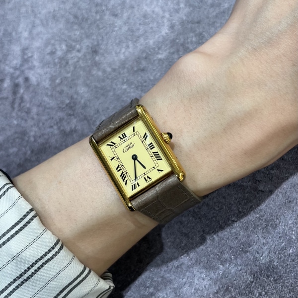 【アミュプラザ博多店】ヴィンテージウォッチ カルティエ マストタンクＬＭ