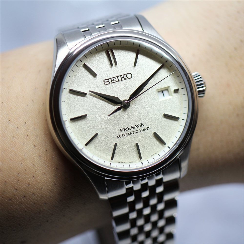 【SEIKO　PRESAGE】再現した色は「素色（しろいろ）」SARX121をレビュー