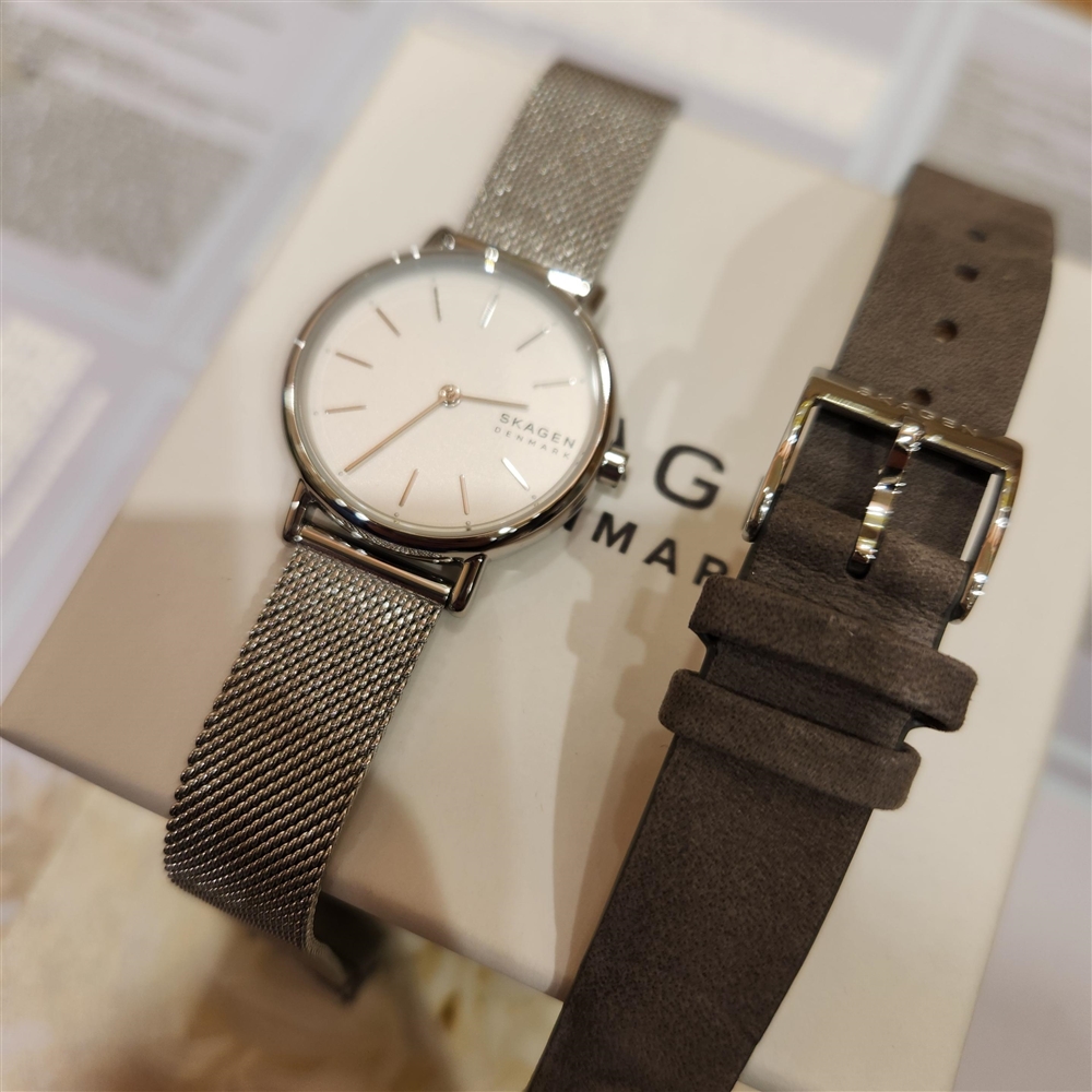 【SKAGEN】ベルトセットで2通り楽しめるモデルの登場！