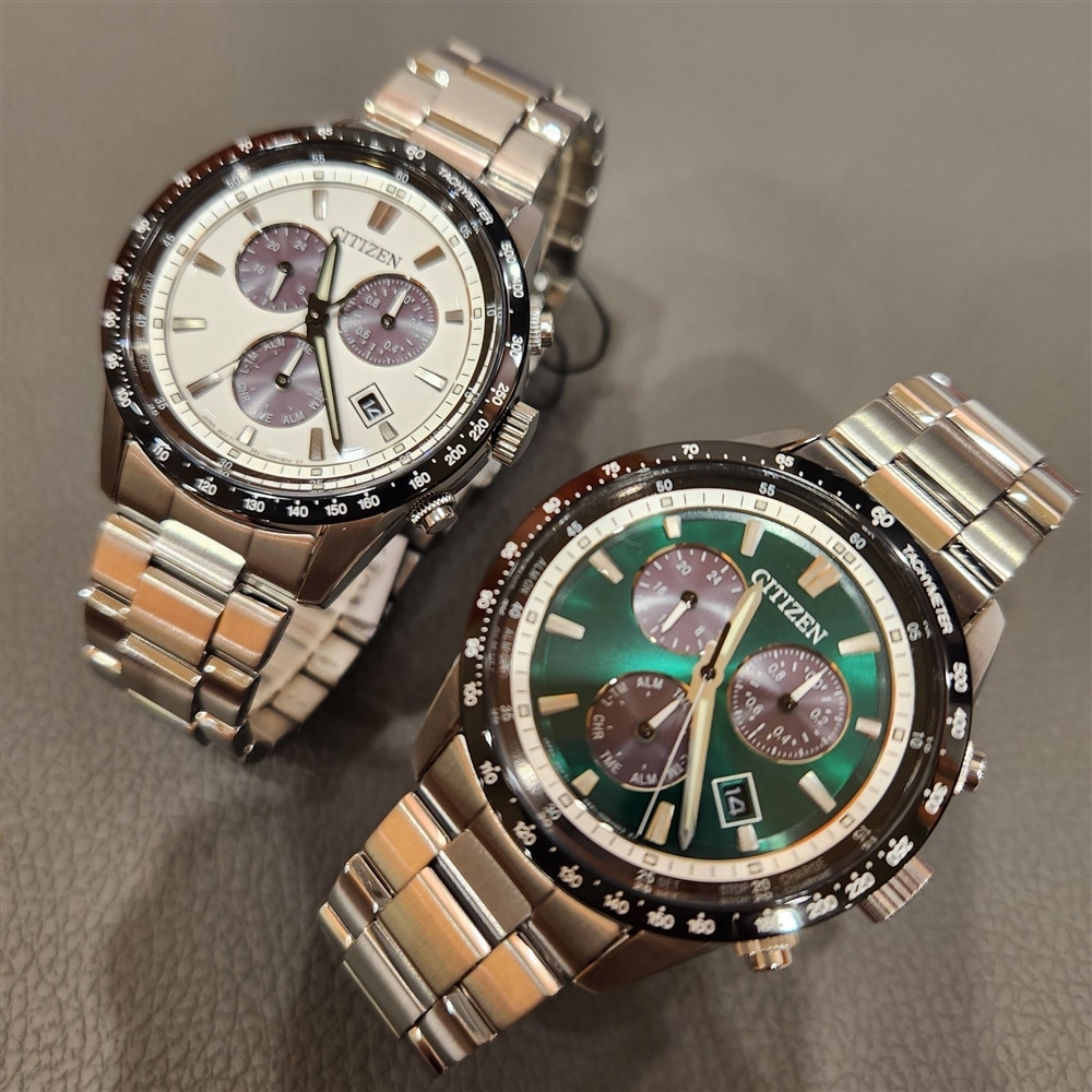 【CITIZEN COLLECTION】スポーティー感のあるクロノグラフの新作が登場！