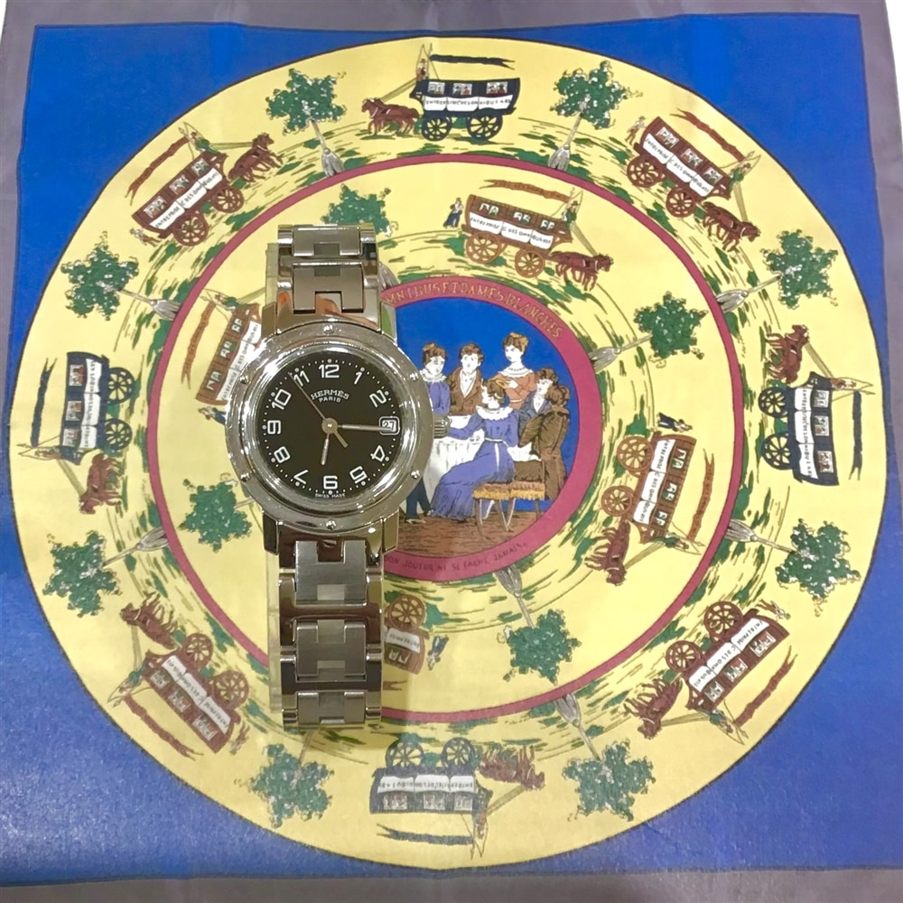 【HERMES vintages】クリッパー des ブラック
