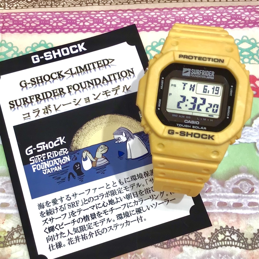【G-SHOCK】 SURFRIDER FOUNDATION JAPAN★