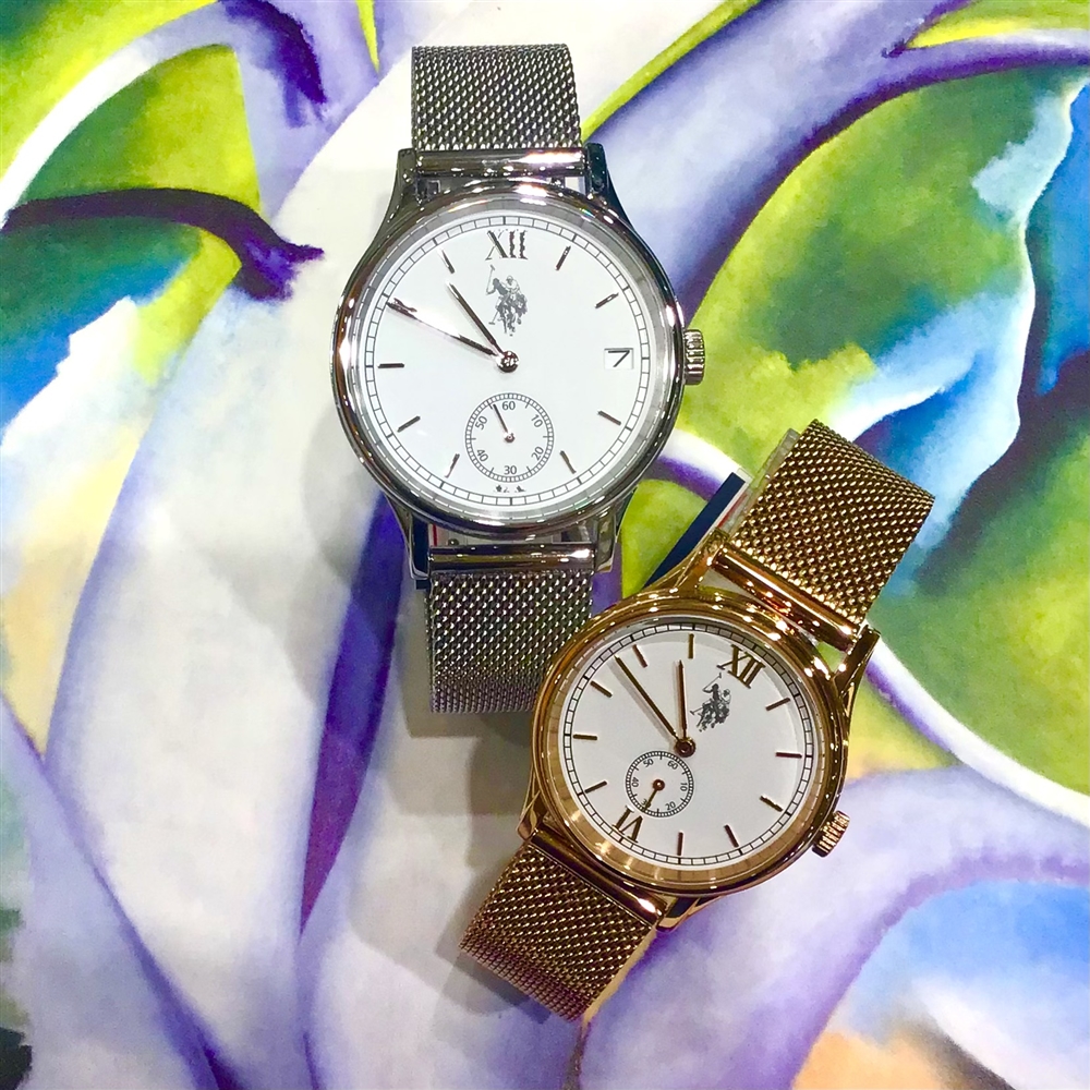 【U.S.POLO ASSN. 】春はメッシュベルトで★