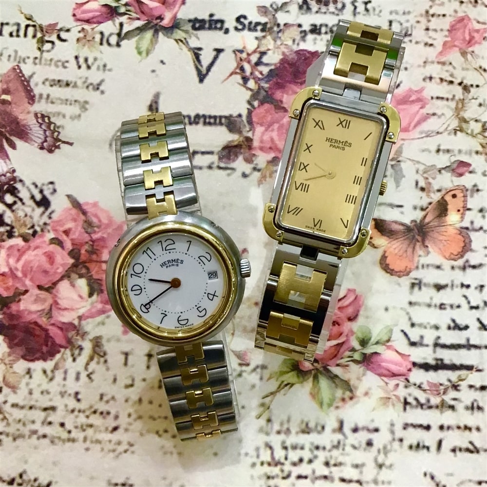 【HERMES vintages】春のお祝いギフトにもヴィンテージウォッチを♪