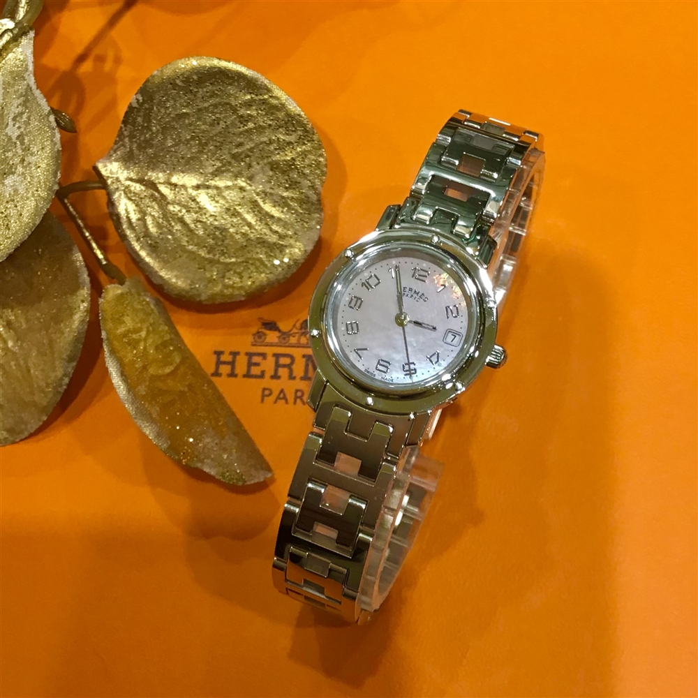 【HERMES   vintages】but beautiful....Clipper Nacre★