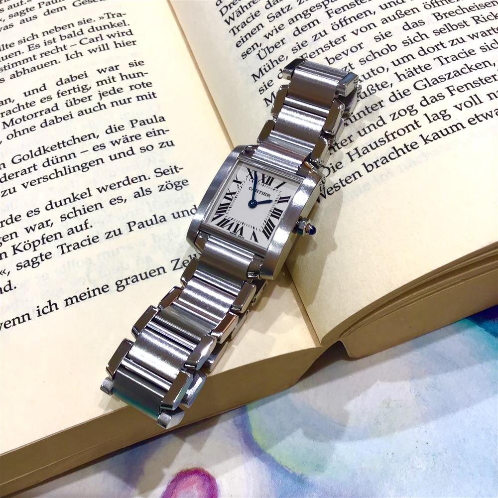 【Cartier  vintages】華麗なるタンクフランセーズ