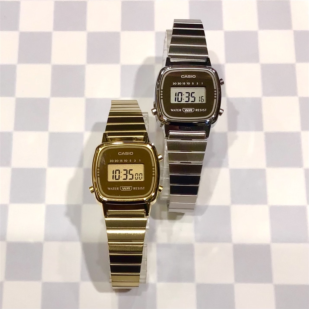 【CASIO】腕元、ワントーンで決めて★