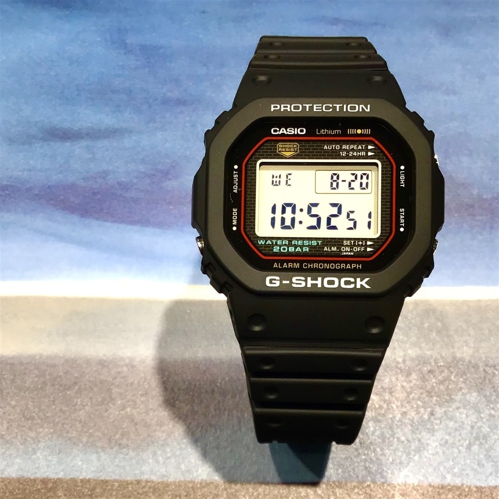 【G-SHOCK】初号機復刻ーORIGINー★DW-5000R-1AJF★