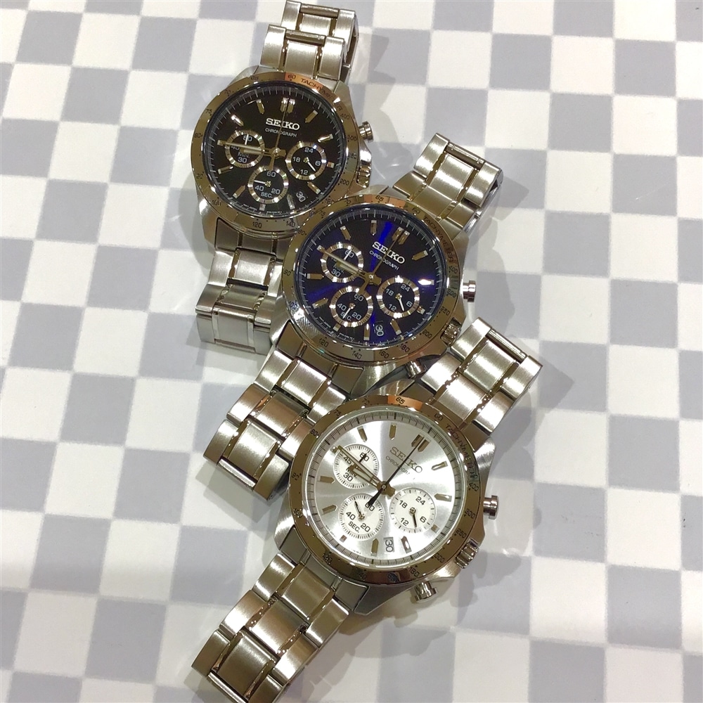 【SEIKO SELECTION 】クロノグラフ入門★
