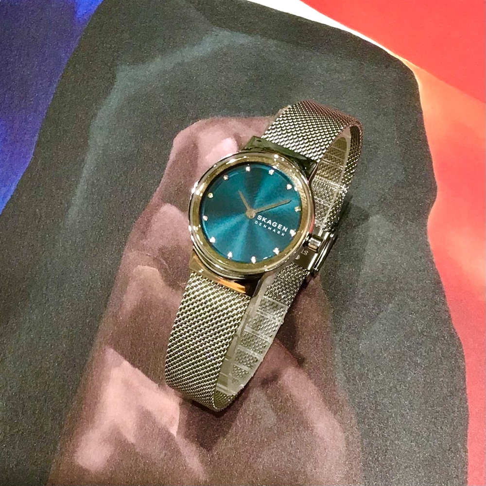 【SKAGEN】8月はティールカラーで★