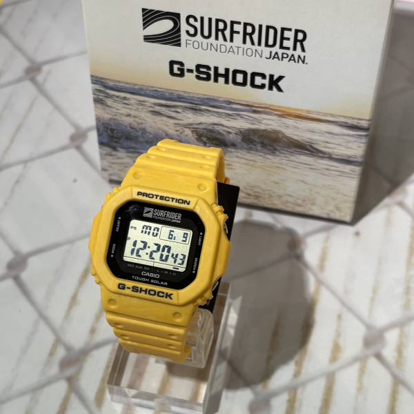 【G−SHOCK】「サーフライダーファウンデーションジャパン」コラボモデル！