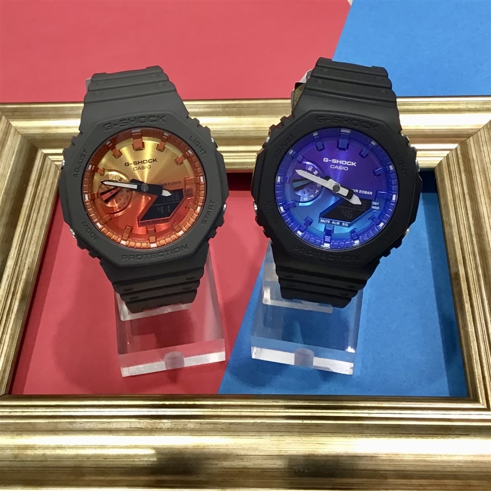 【G-SHOCK】挑戦をテーマに情熱の炎をイメージしたシリーズ！