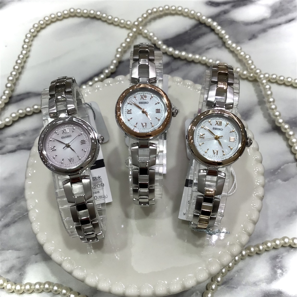 【SEIKO SELECTION】さりげない華やかさと美しさを放つ新作登場♪