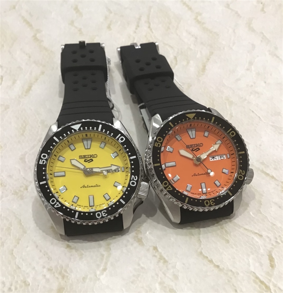 【SEIKO 5 SPORTS】スポーティーなデザインの機械式モデル！！