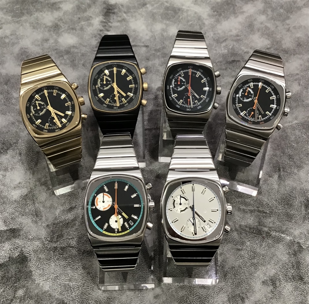 《Brew Watch Co.》幅広いシーンでご使用できるクロノグラフモデルをご紹介！