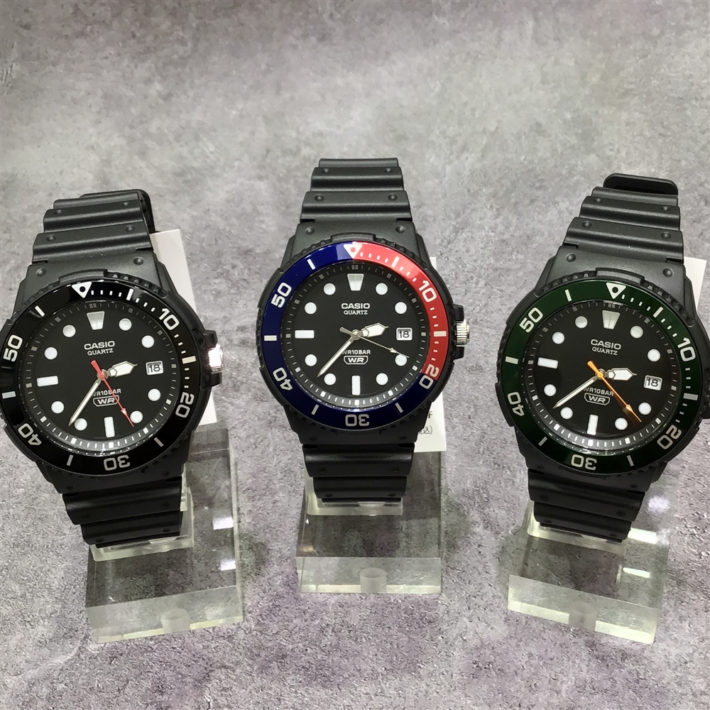 【アミュ鹿児島店】CASIOアナログウォッチ新作入荷！