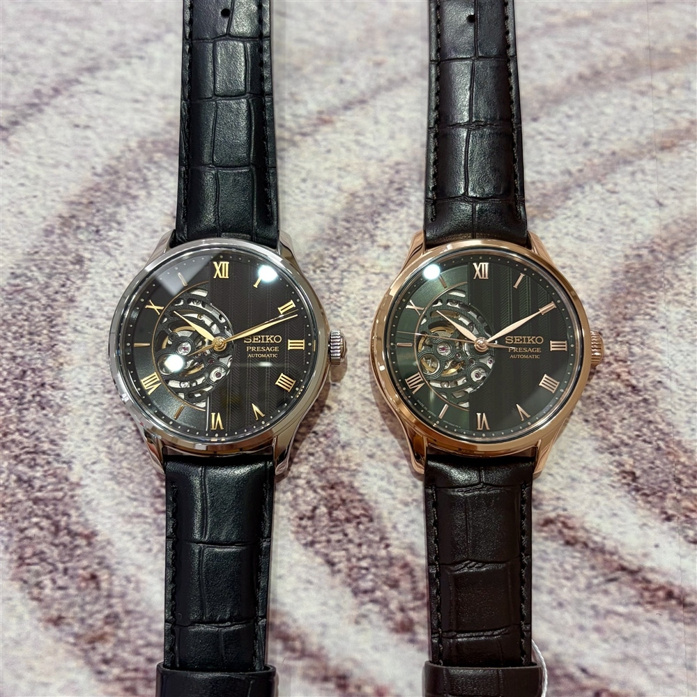 【アミュ鹿児島店】日本庭園を表現した《SEIKO PRESAGE》新作ウォッチ。