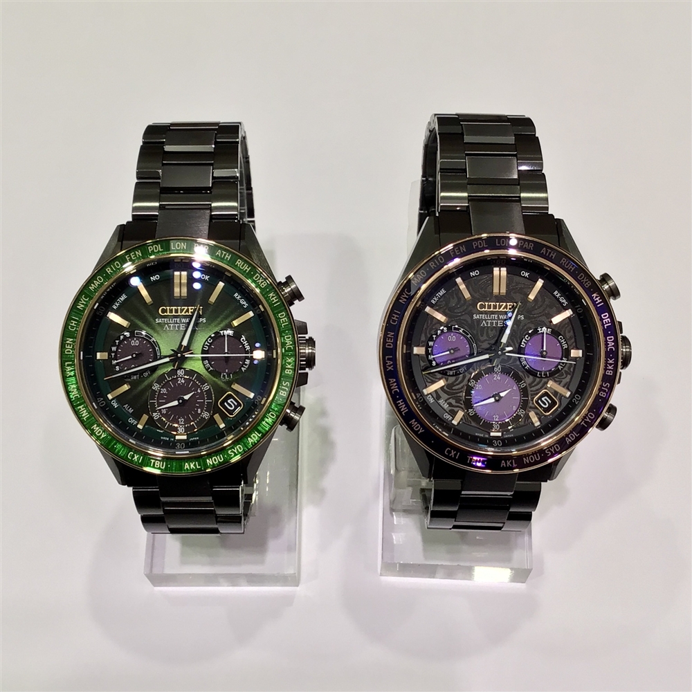 【アミュ鹿児島店】世界限定1500本!!《CITIZEN ATTESA》新作登場☆