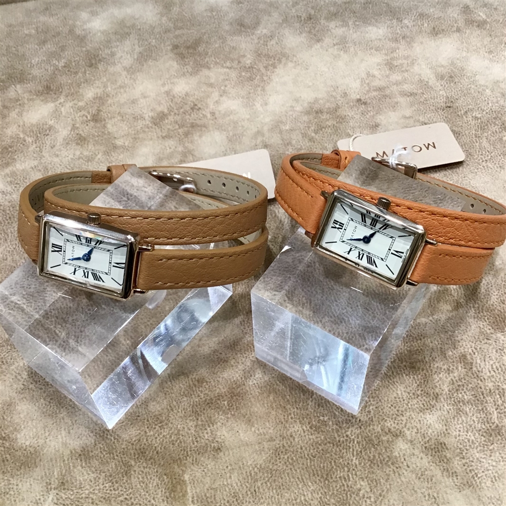 【アミュ鹿児島店】《MATOW》二重巻きレザーが特徴の新作登場