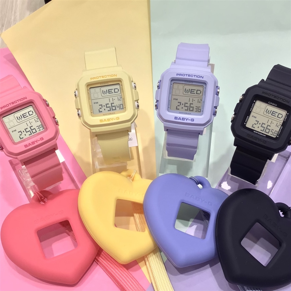 【アミュ鹿児島店】BABY-G+PLUS ハート型の時計フォルダー付きの新作登場♡