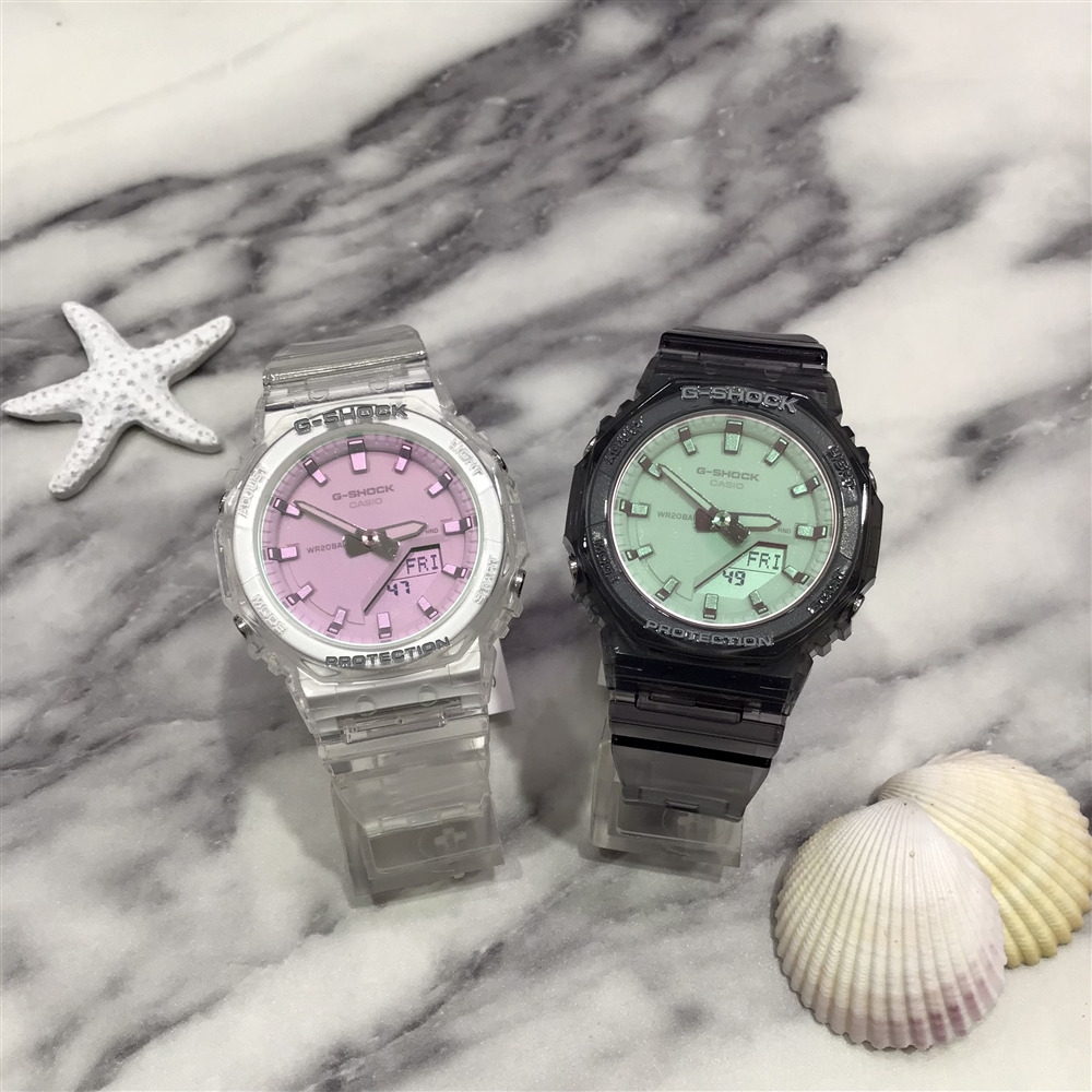 【アミュ鹿児島店】『偏光カラー×スケルトン』G-SHOCK新作モデル