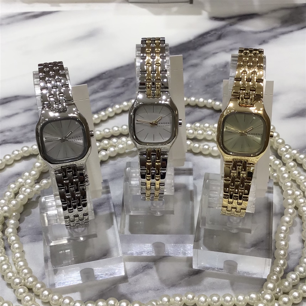 【アミュ鹿児島店】《SKAGEN》小ぶりでシンプルなデザインが魅力