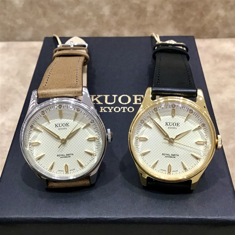 【アミュ鹿児島店】KUOE KYOTO『ワッフル文字盤』が魅力のモデル