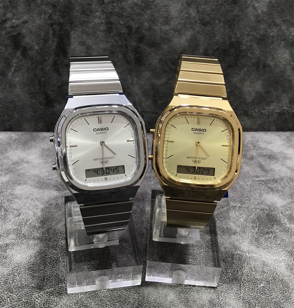 【CASIO】新発売!レトロデザインが魅力のモデルをご紹介
