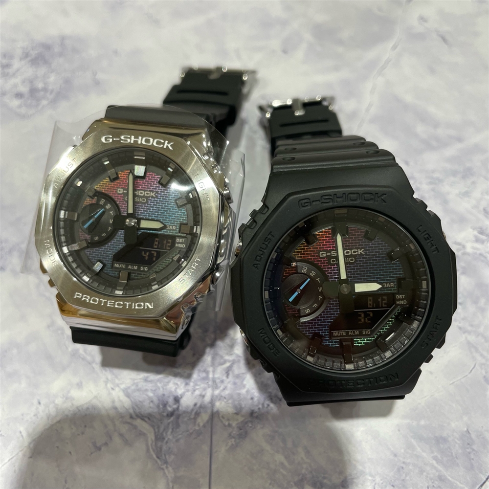 【G-SHOCK】新作レインボーカラーが登場！