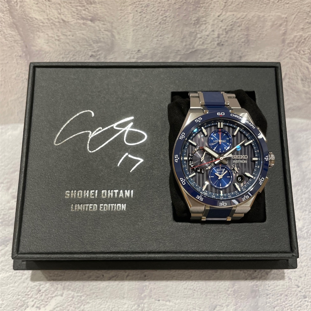 【SEIKO　ASTRON】大谷翔平　2024年限定モデル緊急入荷！