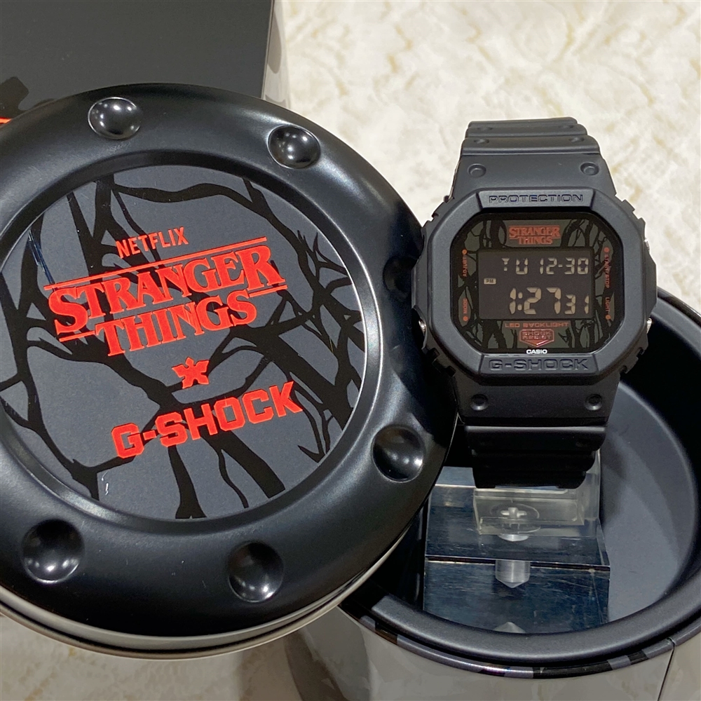 【G-SHOCK】ストレンジャーシングスコラボのモデルが緊急入荷！