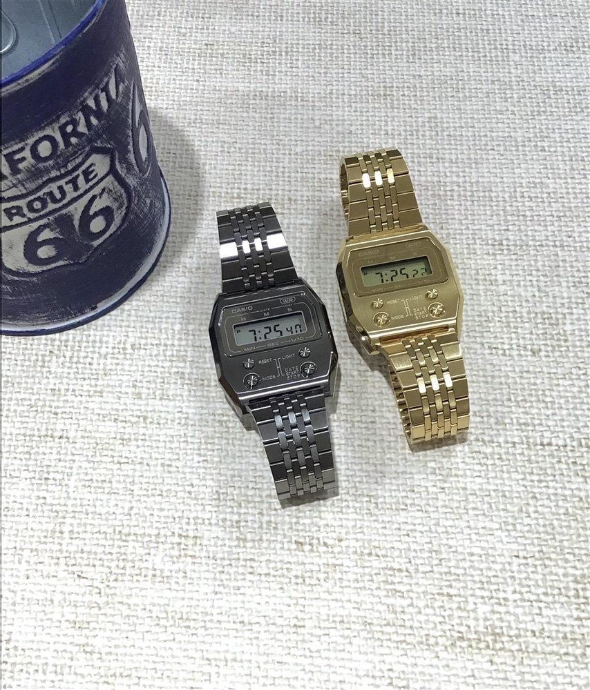 【CASIO】ワントーンカラーの復刻モデル登場！