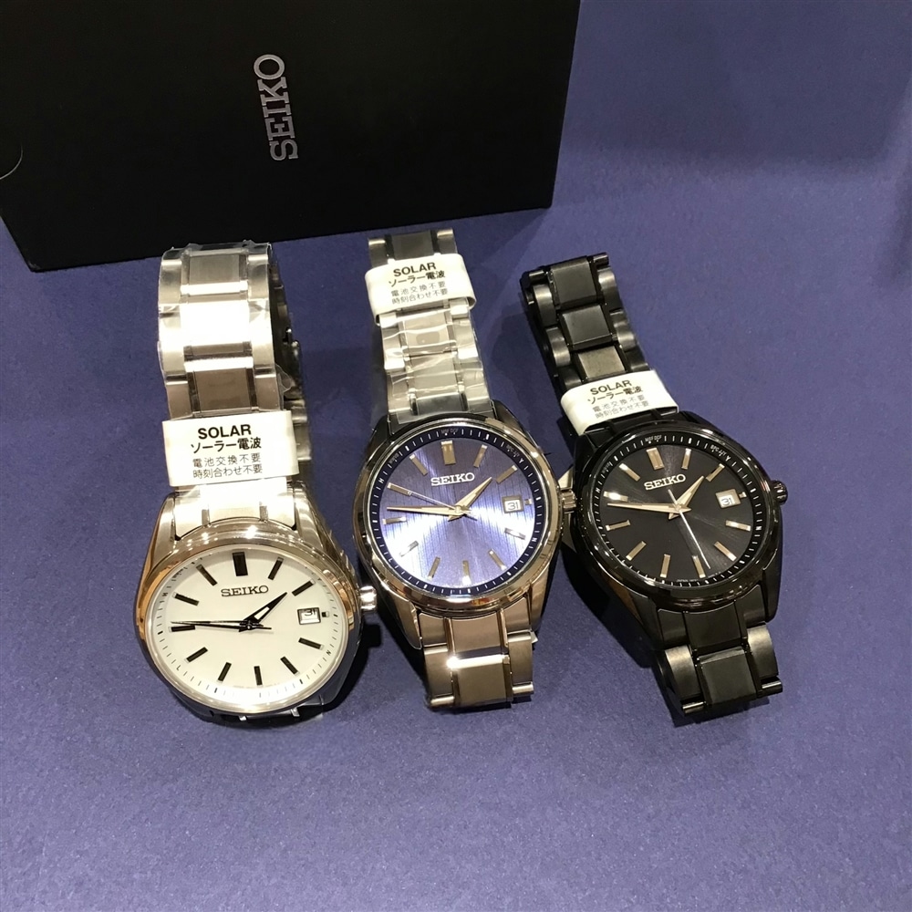 【SEIKO SELECTION】軽くてシンプルな電波ソーラー！