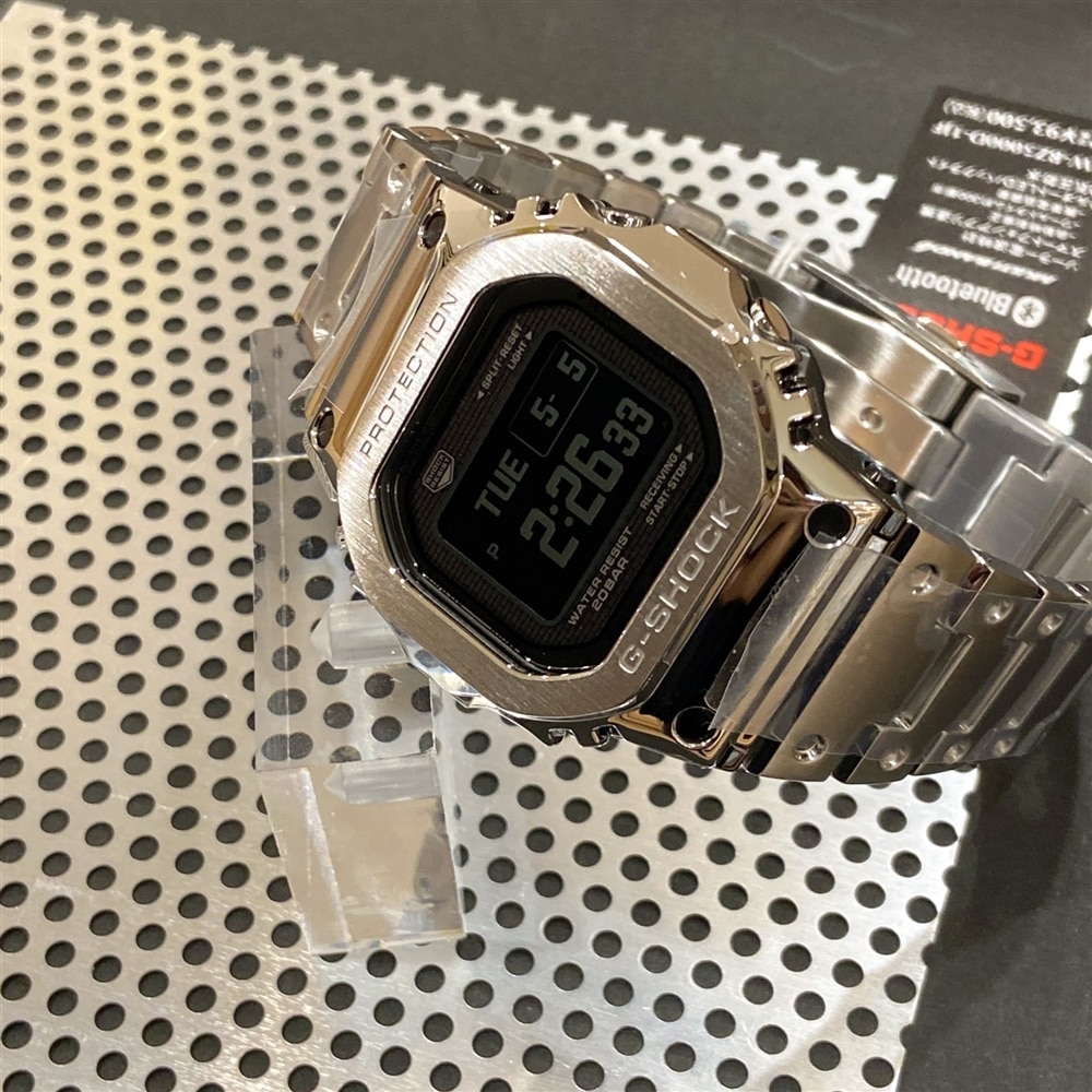 【G-SHOCK】人気のMIP液晶フルメタルモデルが再入荷