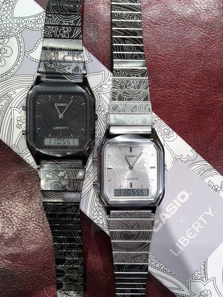 【CASIO】英国老舗ブランドLIBERTYとのコラボモデル