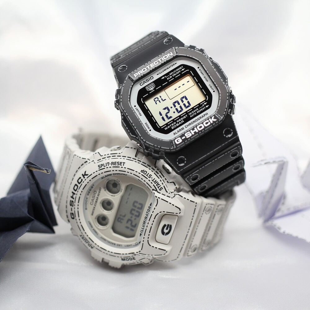 【G-SHOCK】「折り紙」をテーマにした特別なモデルDW-5600RGM-1JR　DW-6900RGM-5JRをご紹介