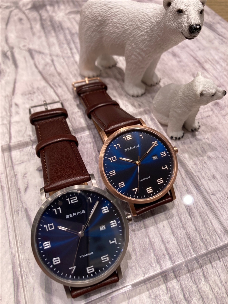 【BERING】軽く、無駄を削ぎ落したシンプルなデザインAir Titanium