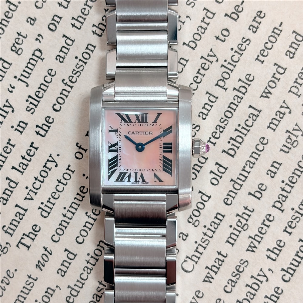【軽井沢店】ヴィンテージ Cartier タンクフランセーズSM 入荷いたしました