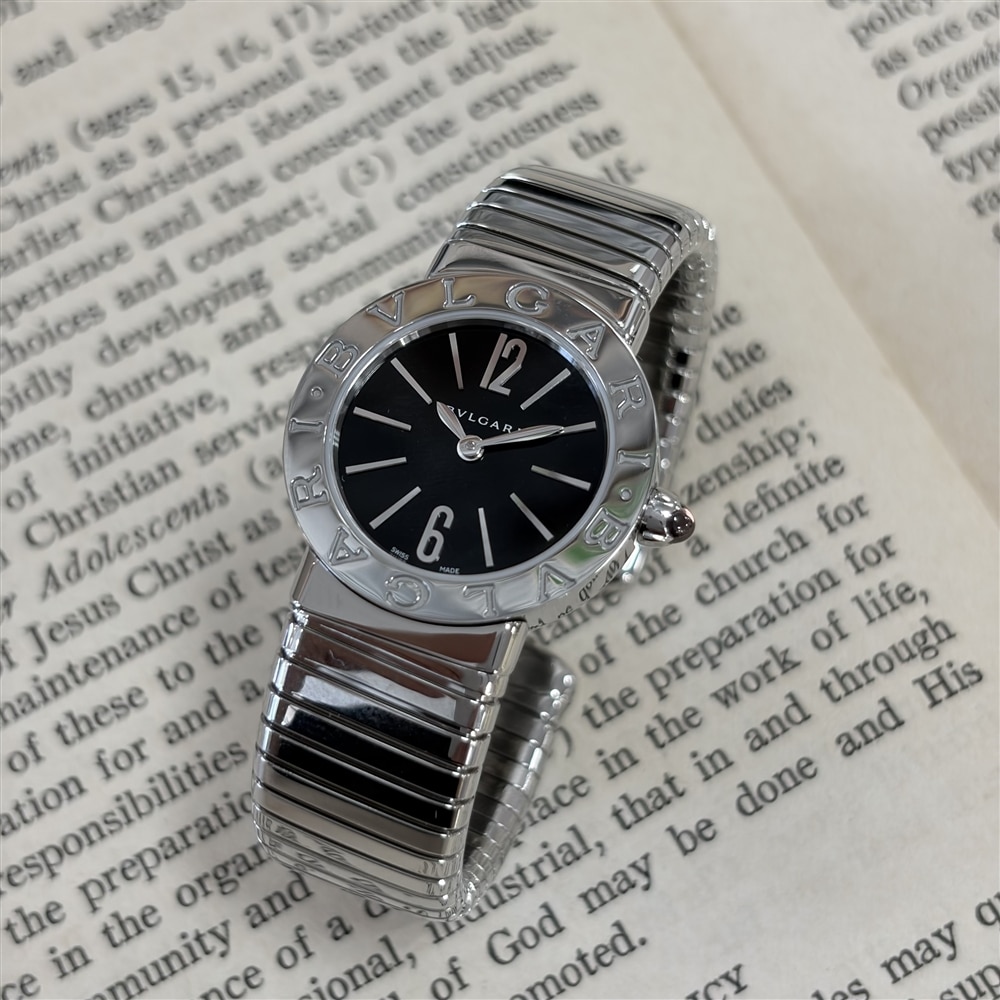 【軽井沢店】BVLGARI バングルウォッチ BKバージョンのご紹介
