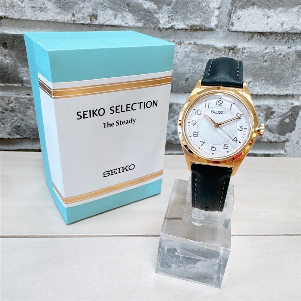 【軽井沢】SEIKO Steady ネイビーレザー入荷しました
